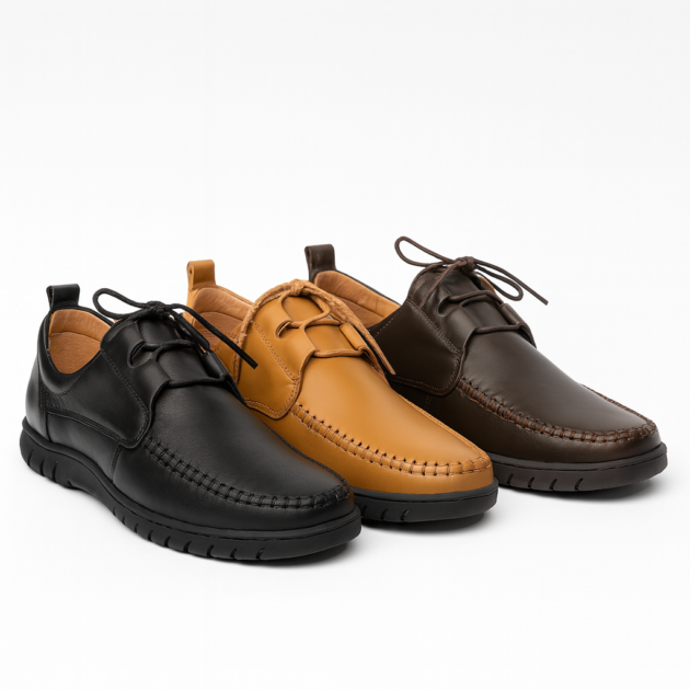 trappeur en cuir véritable